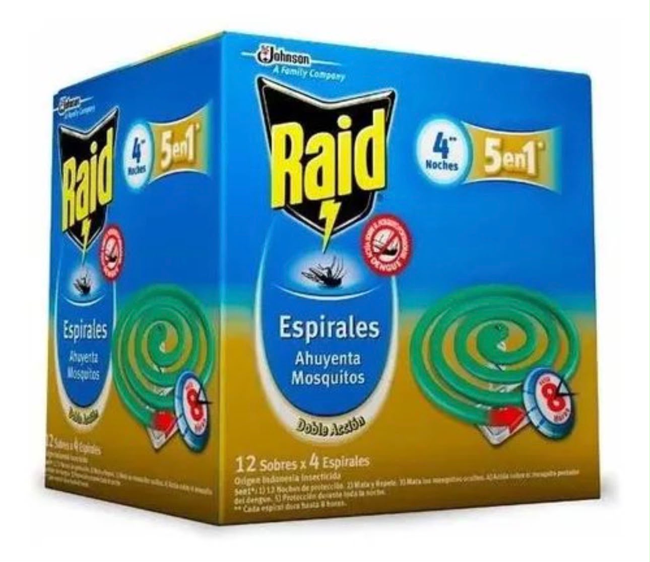 RAID VERDE ESPIRAL X 12 X 4
