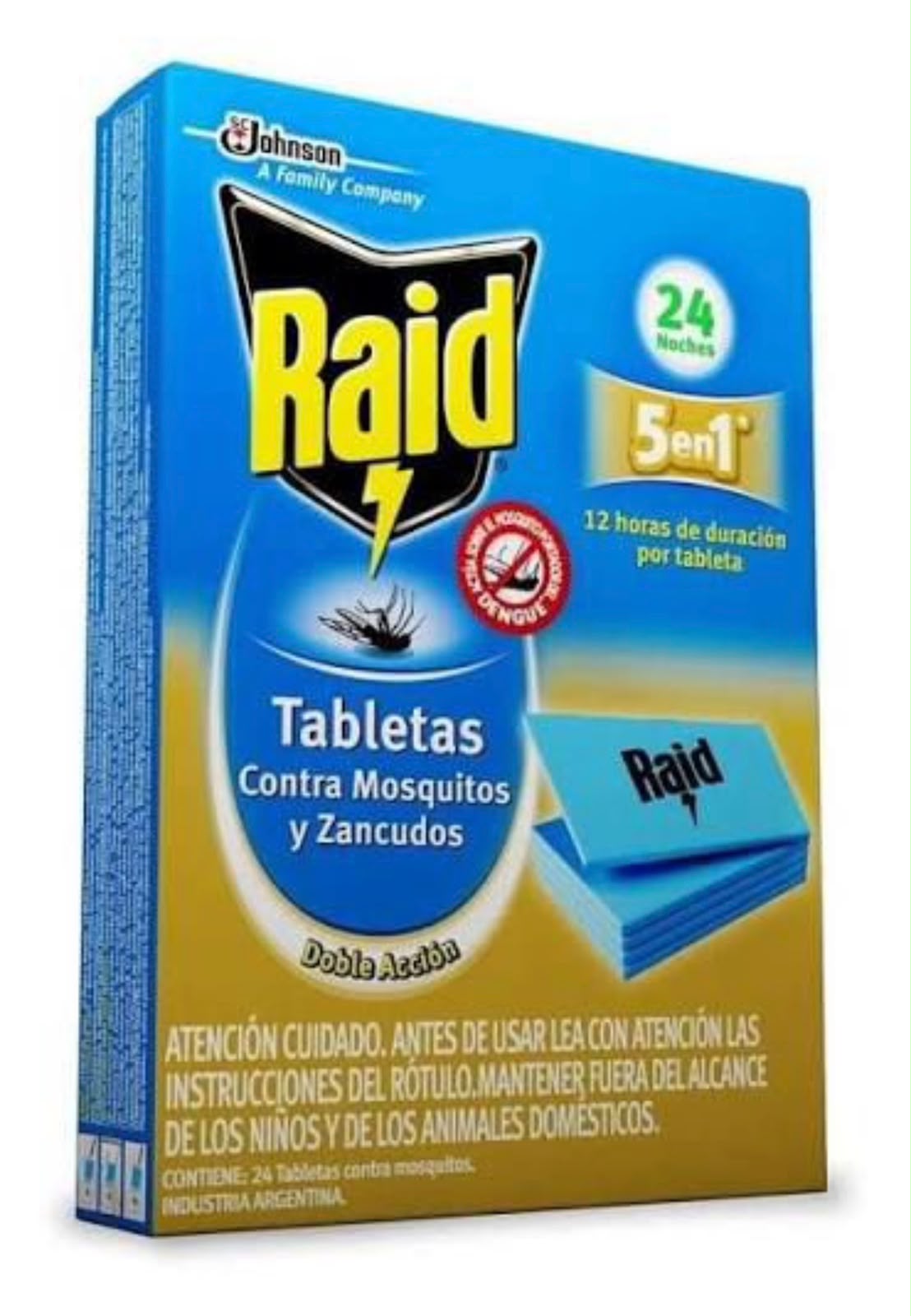 TABLETAS RAID X24