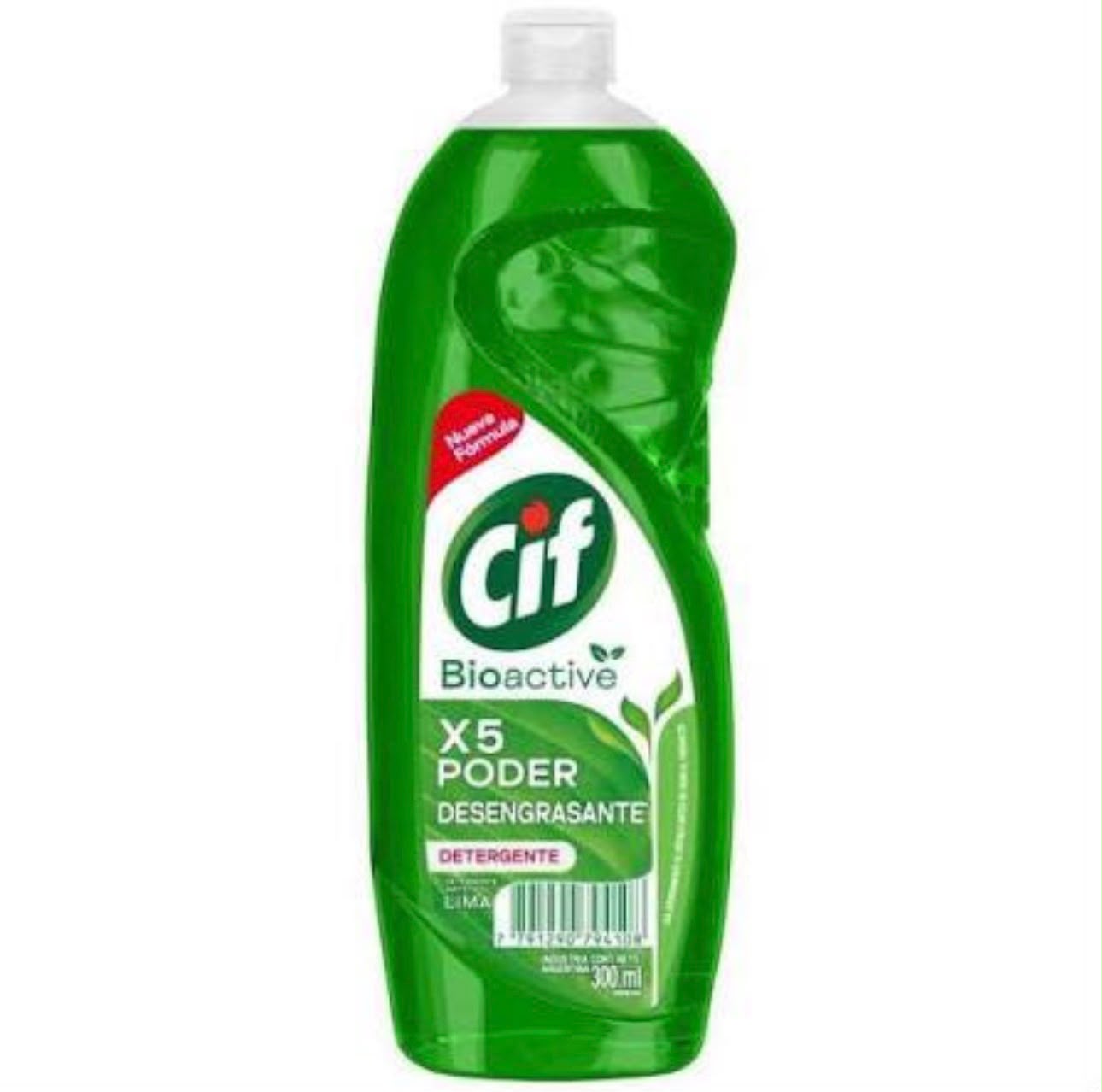 DETERGENTE CIF 300ML LIMON VERDE