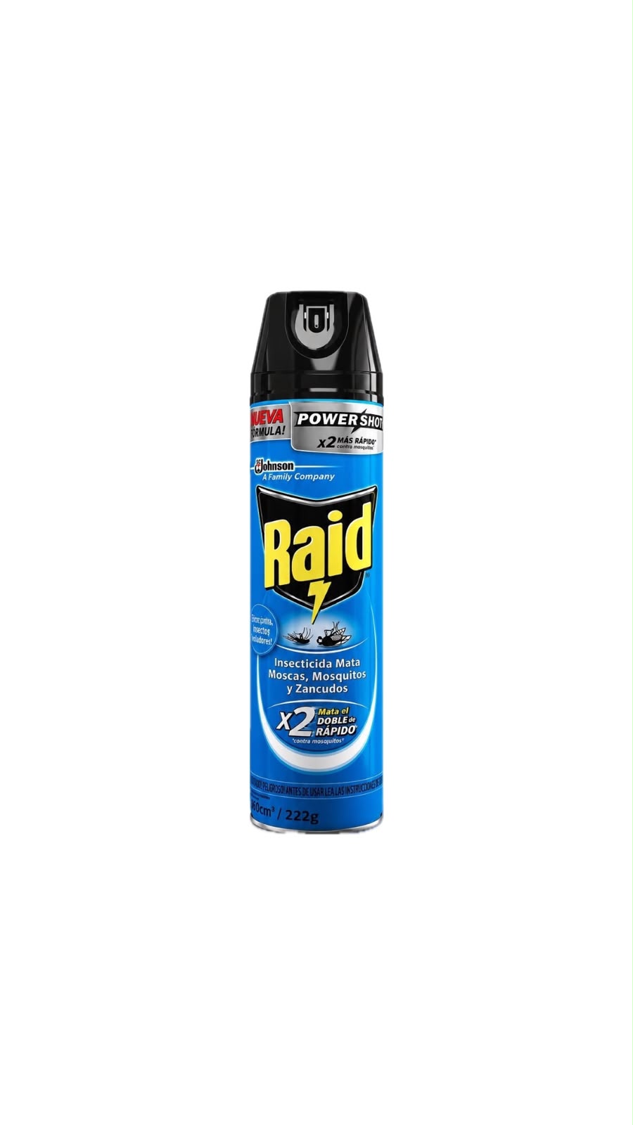 RAID AZUL MOSCAS MOSQUITOS Y ZANCUDOS