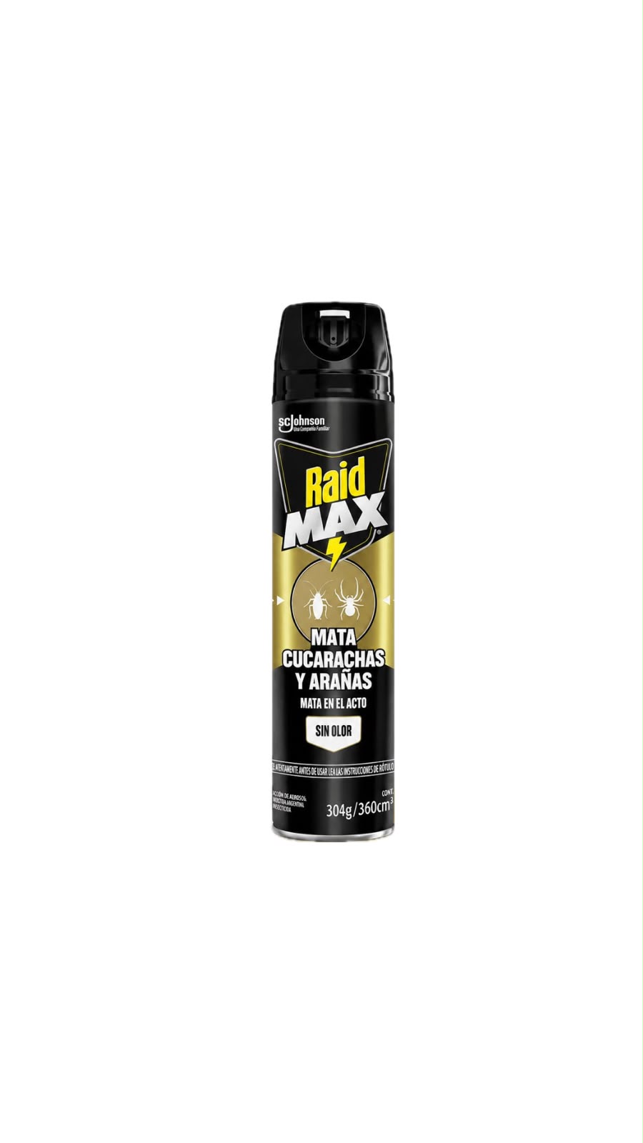 RAID MAX NEGRO - CUCARACHAS
