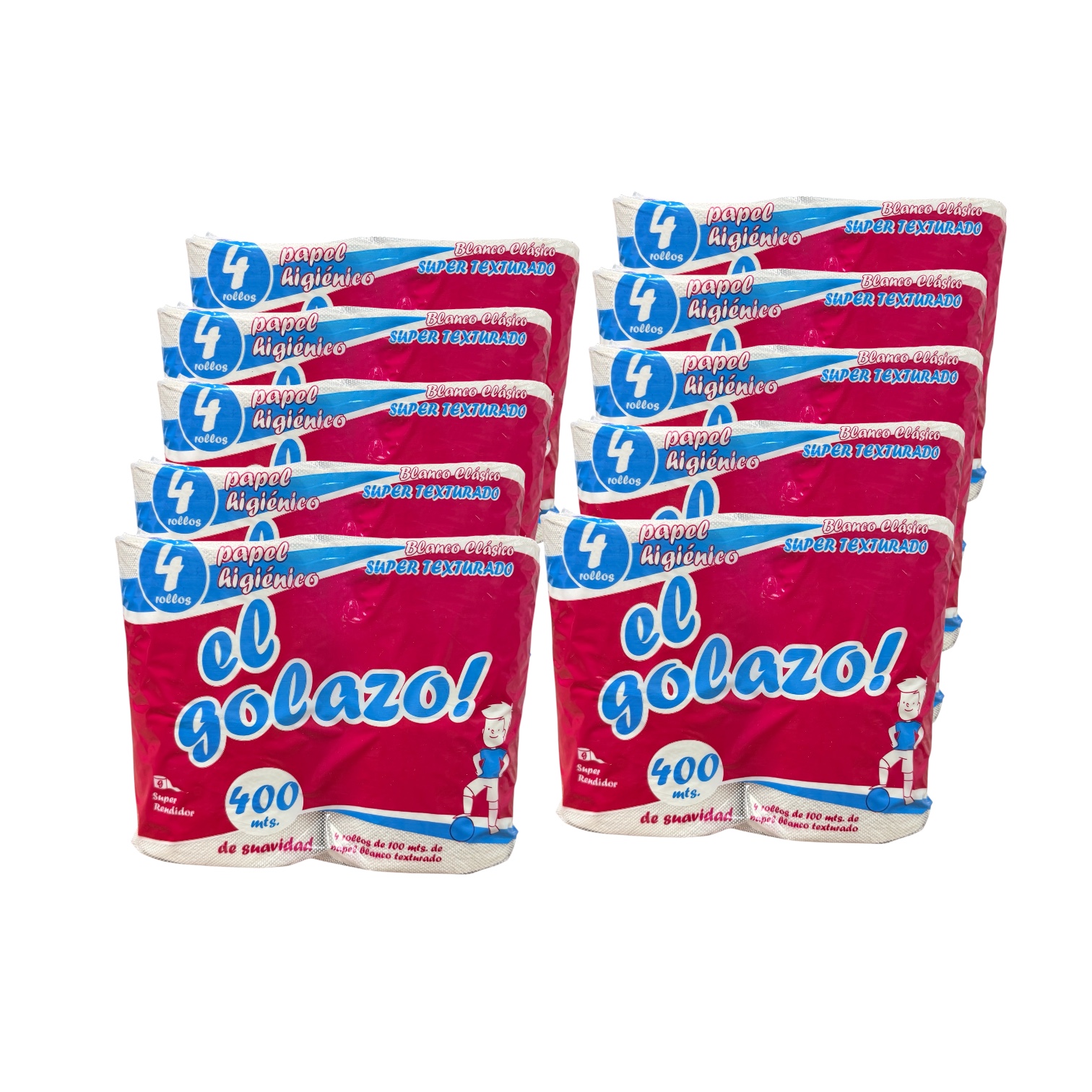 PAPEL HIGIENICO GOLAZO X100 MTS