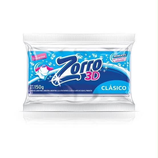 JABON ZORRO EN PAN CLASICO