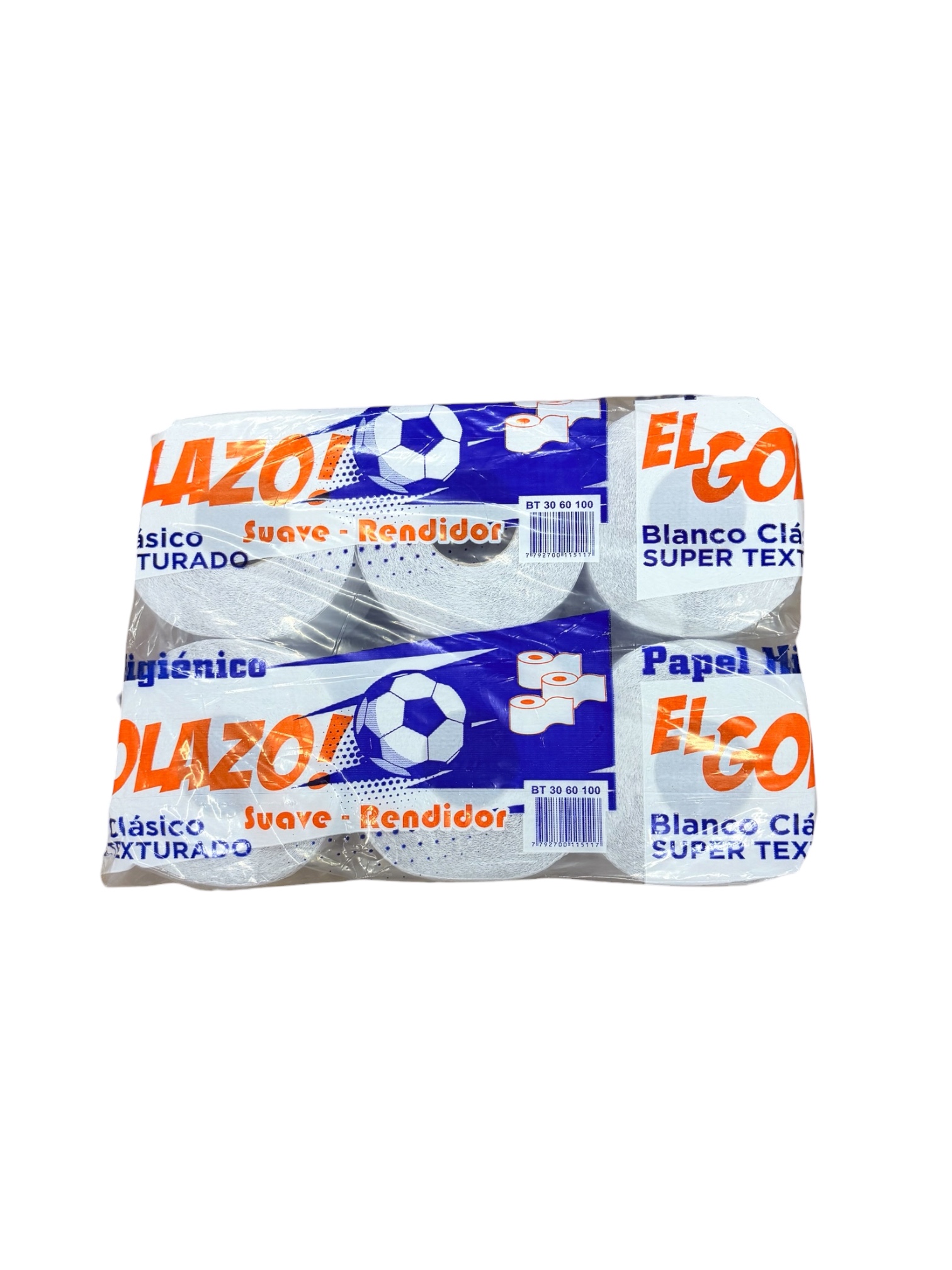 PAPEL HIGIENICO GOLAZO X12 X30 MTS