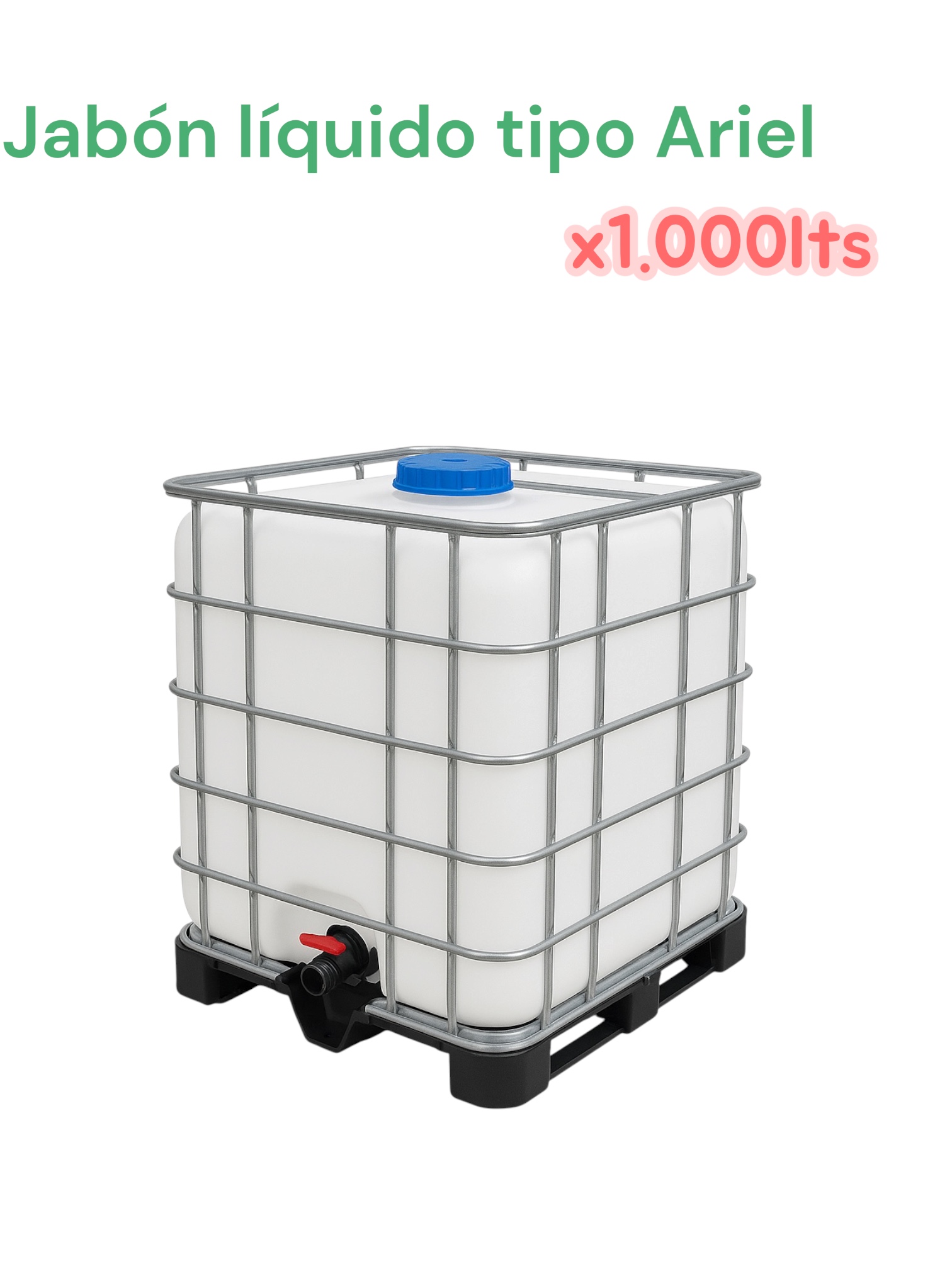 JABON LIQUIDO TIPO ARIEL X1000 LTS