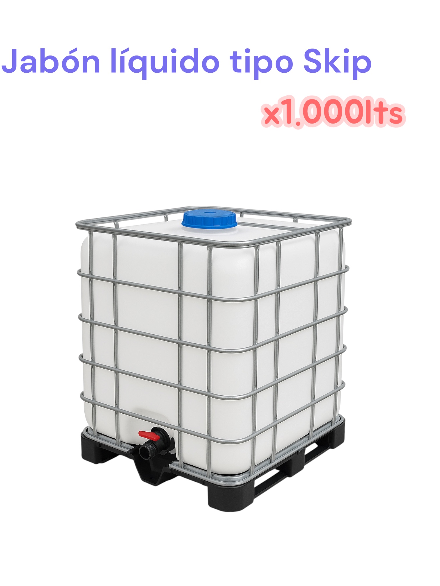 JABON LIQUIDO TIPO SKIP X1000 LTS