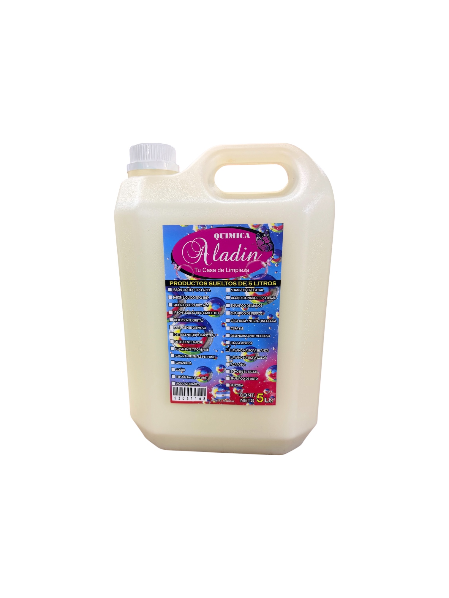 LAVANDINA ROPA BLANCA X 5LTS