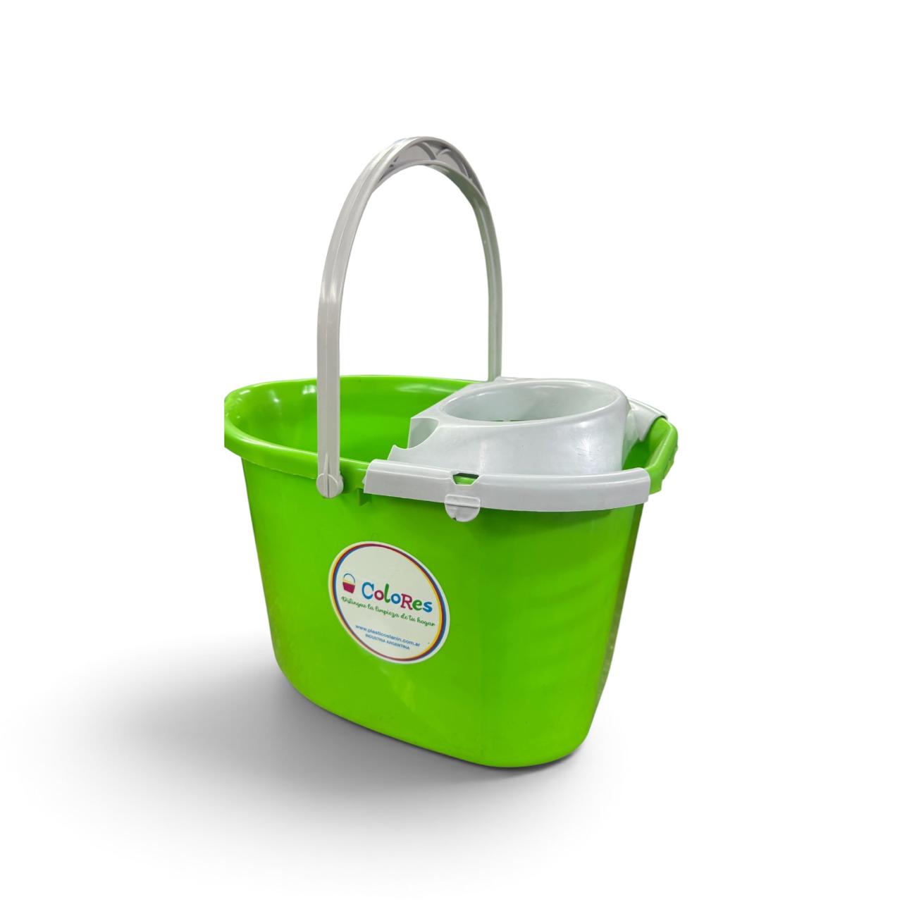 BALDE CON ESCURRIDOL COLORES 16L