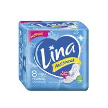 TOALLAS FEMENINAS LINA 8U